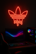 LED Neon Sign Adidas Drip 100 cm