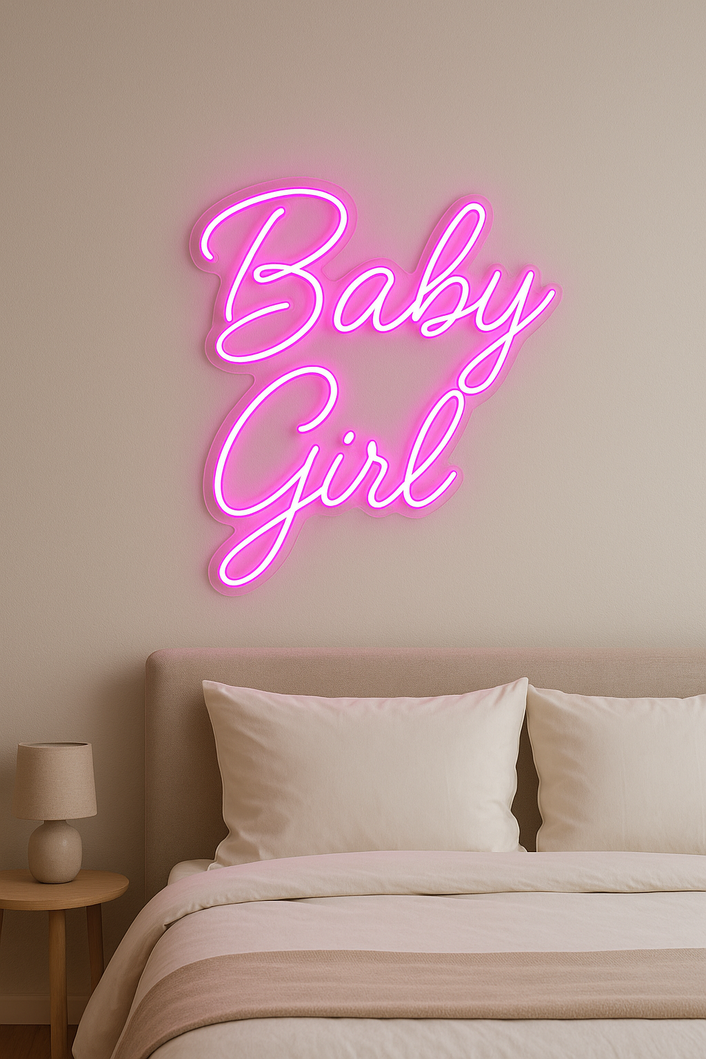 LED Neon Sign Baby Girl 100 cm