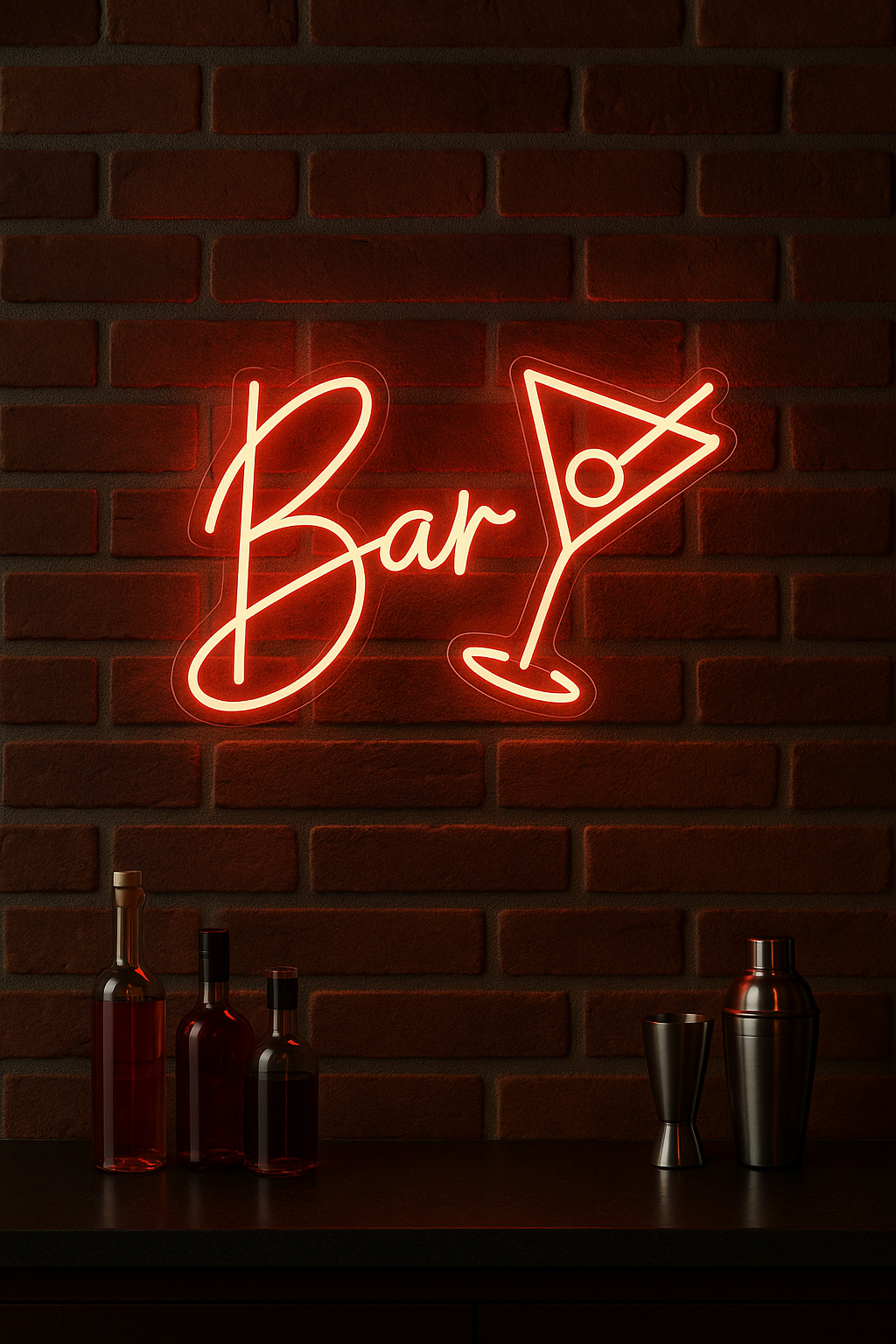 LED Neon Sign Bar 100 cm