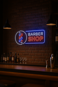 LED Neon Sign Barber Shop 100 cm