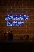 LED Neon Sign Barbershop 100 cm