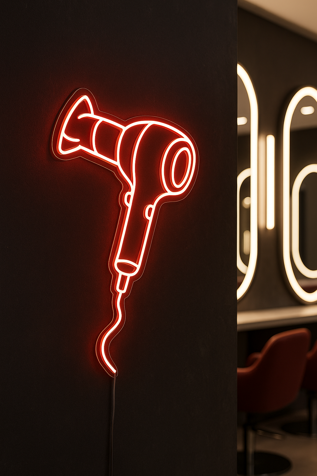 LED Neon Sign Blow Dryer 100 cm