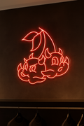 LED Neon Sign Devil 100 cm