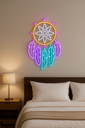 LED Neon Sign Dream Catcher 100 cm