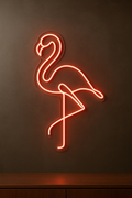 LED Neon Sign Flamingo 100 cm
