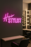LED Neon Sign Hair Stylist 100 cm