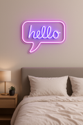 LED Neon Sign Hello 100 cm