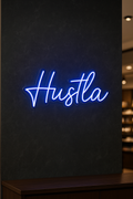 LED Neon Sign Hustla 100 cm