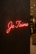LED Neon Sign Je Taime 100 cm