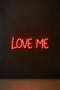 LED Neon Sign Love Me 100 cm