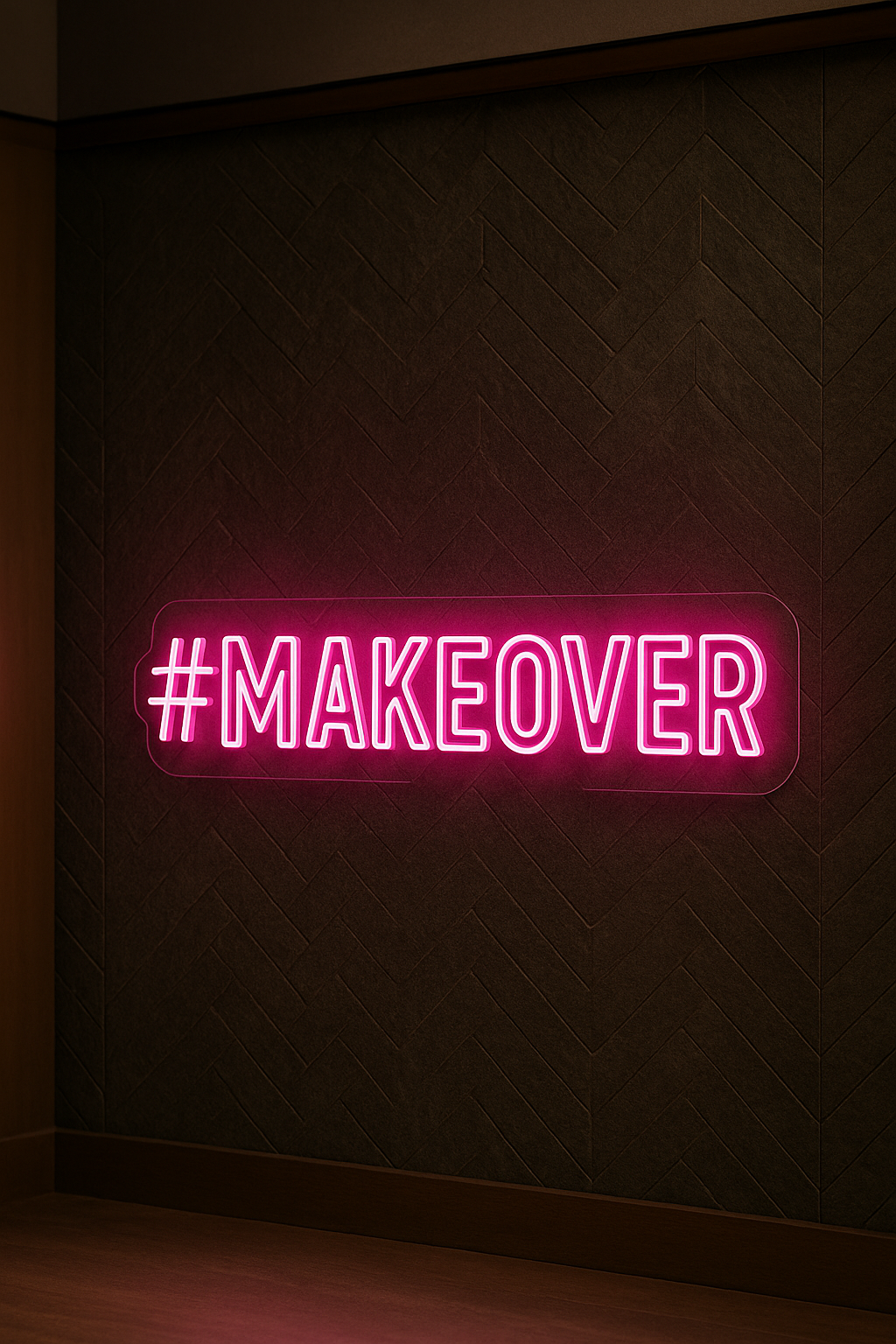 LED Neon Sign #Makeover 100 cm