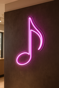 LED Neon Sign Musical Note 100 cm