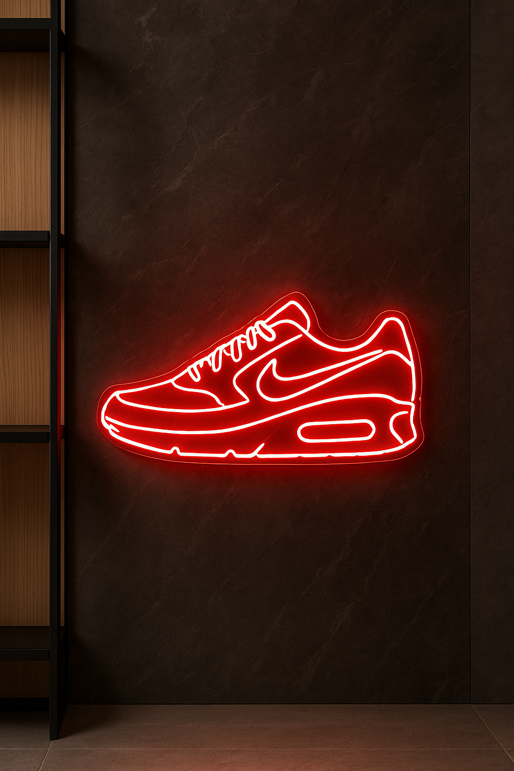 LED Neon Sign Sneaker 100 cm