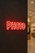LED Neon Sign Photo 100 cm
