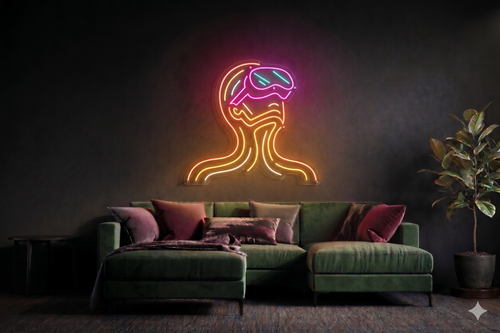 Custom Neon #13 - Trump