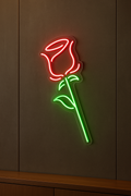 LED Neon Sign Rose 100 cm