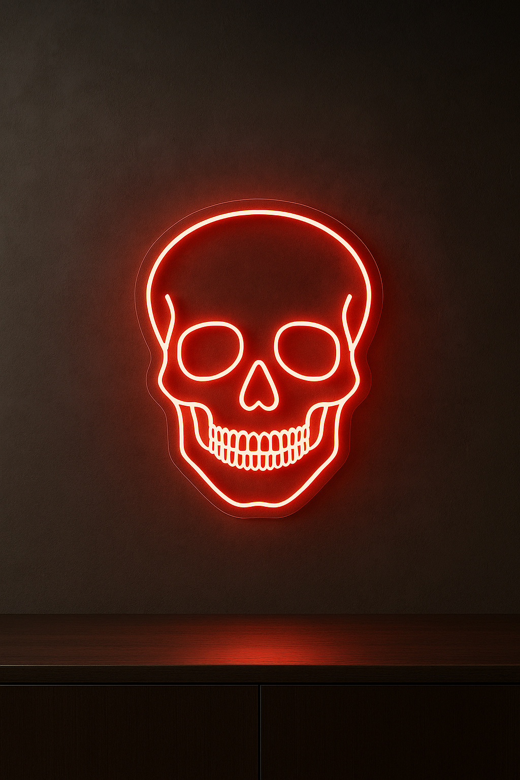LED Neon Sign Skeleton 100 cm