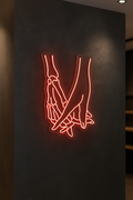 LED Neon Sign Skelet Hand 100 cm