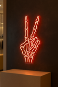LED Neon Sign Dead PEACE 100 cm