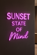 LED Neon Sign Sunset State Of Mind 100 cm