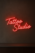 LED Neon Sign Tattoo Studio 100 cm
