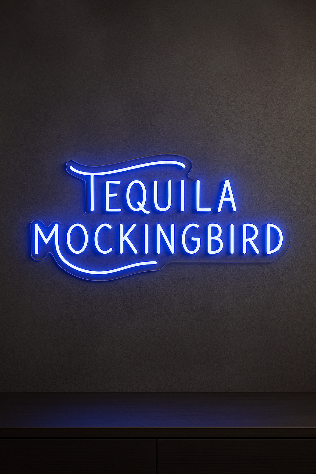 LED Neon Sign Tequila Mockingbird 100 cm