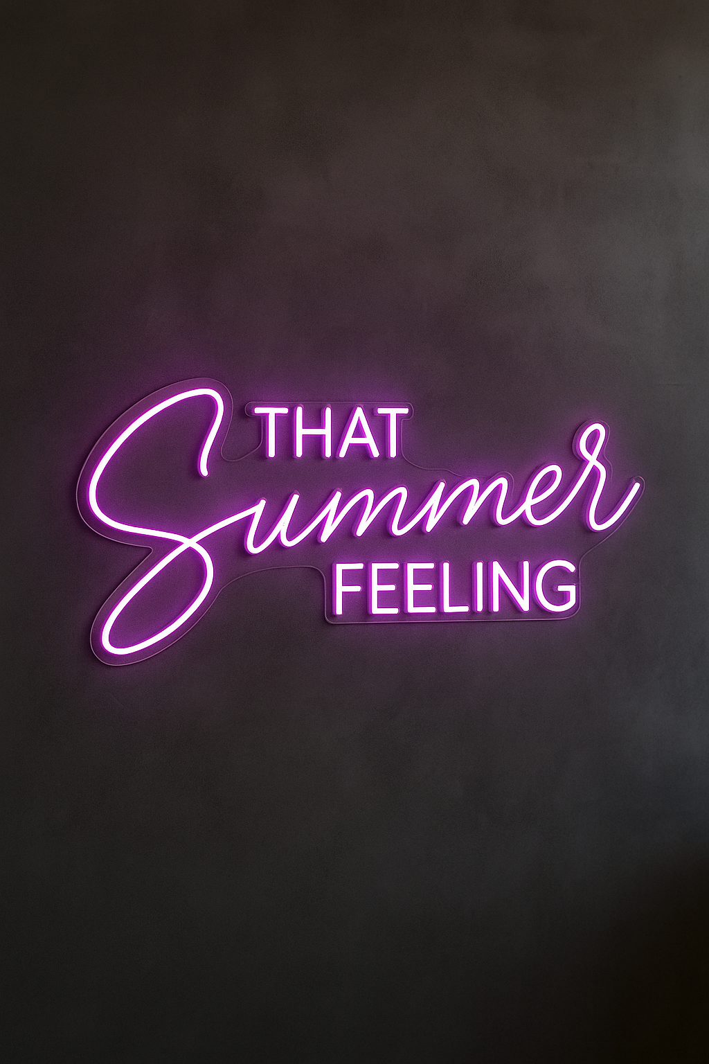 LED Neon Sign That Summer Feeling 100 cm