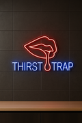 LED Neon Sign Thirst Trap 100 cm