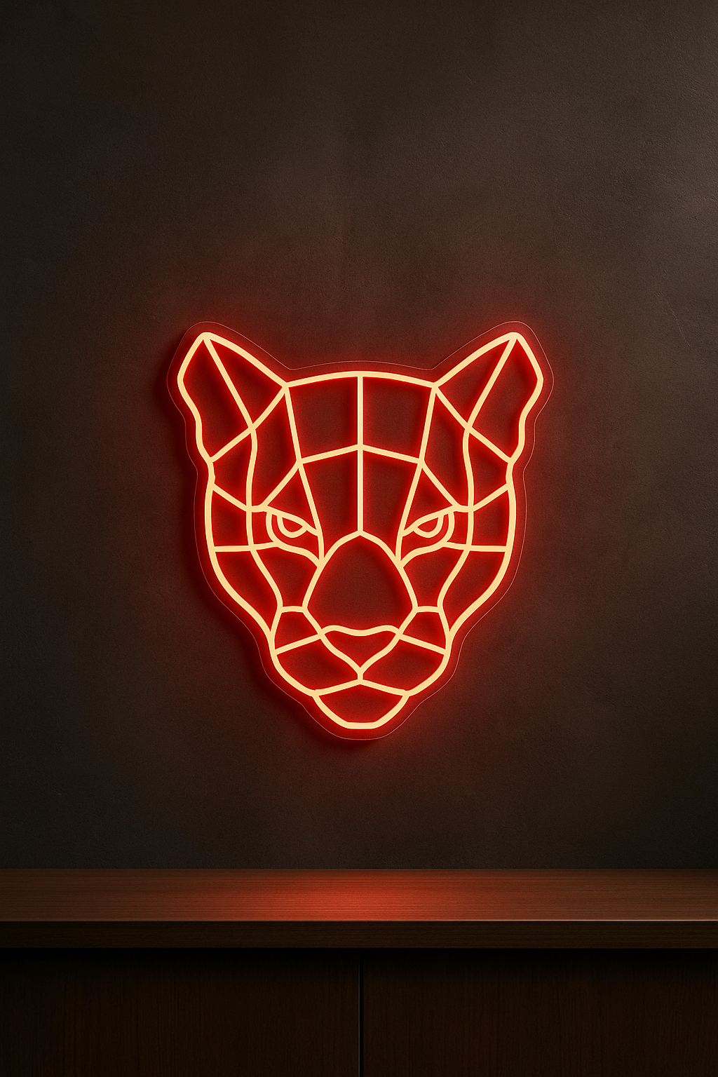 LED Neon Sign Puma 100 cm
