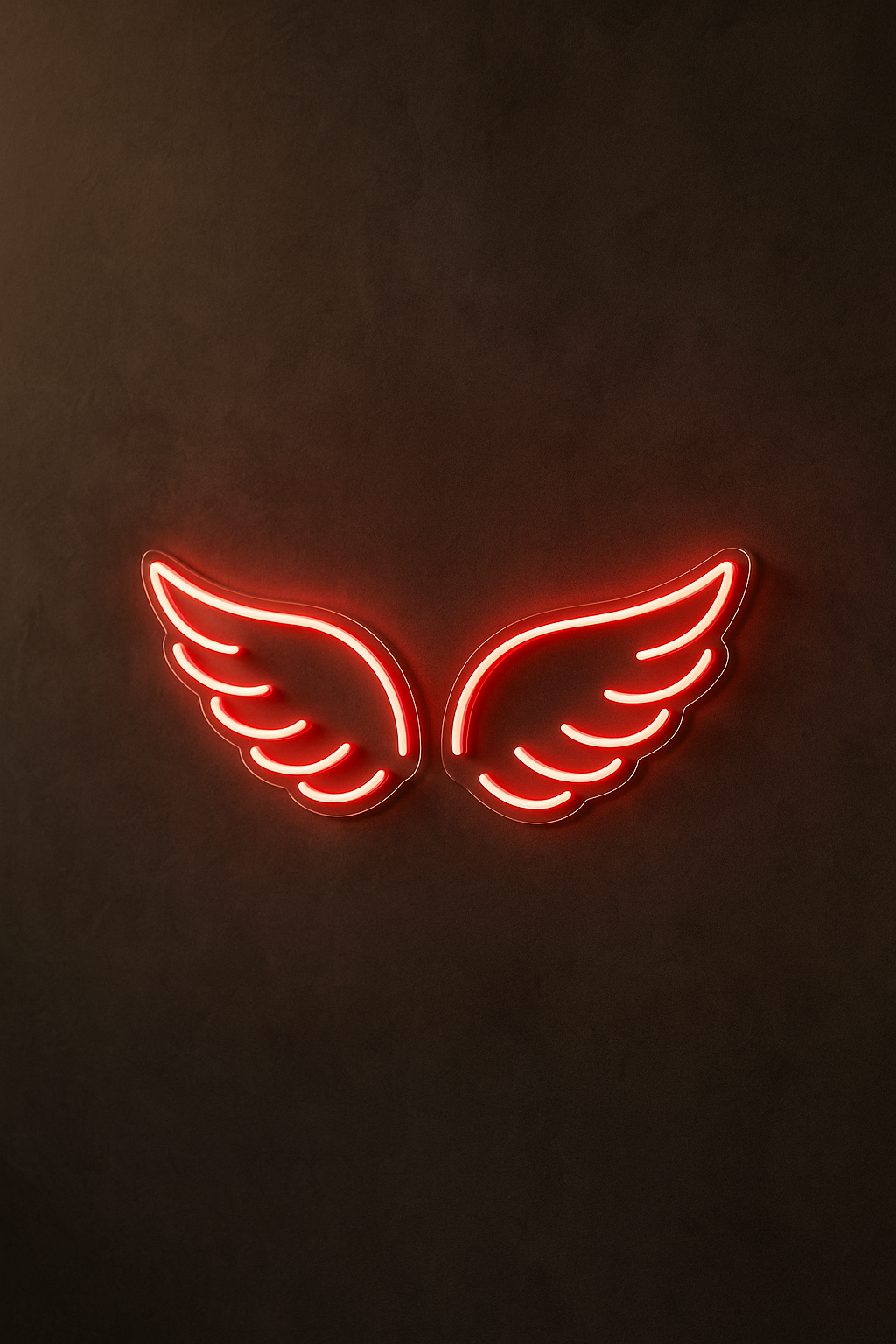 LED Neon Sign Wings 100 cm